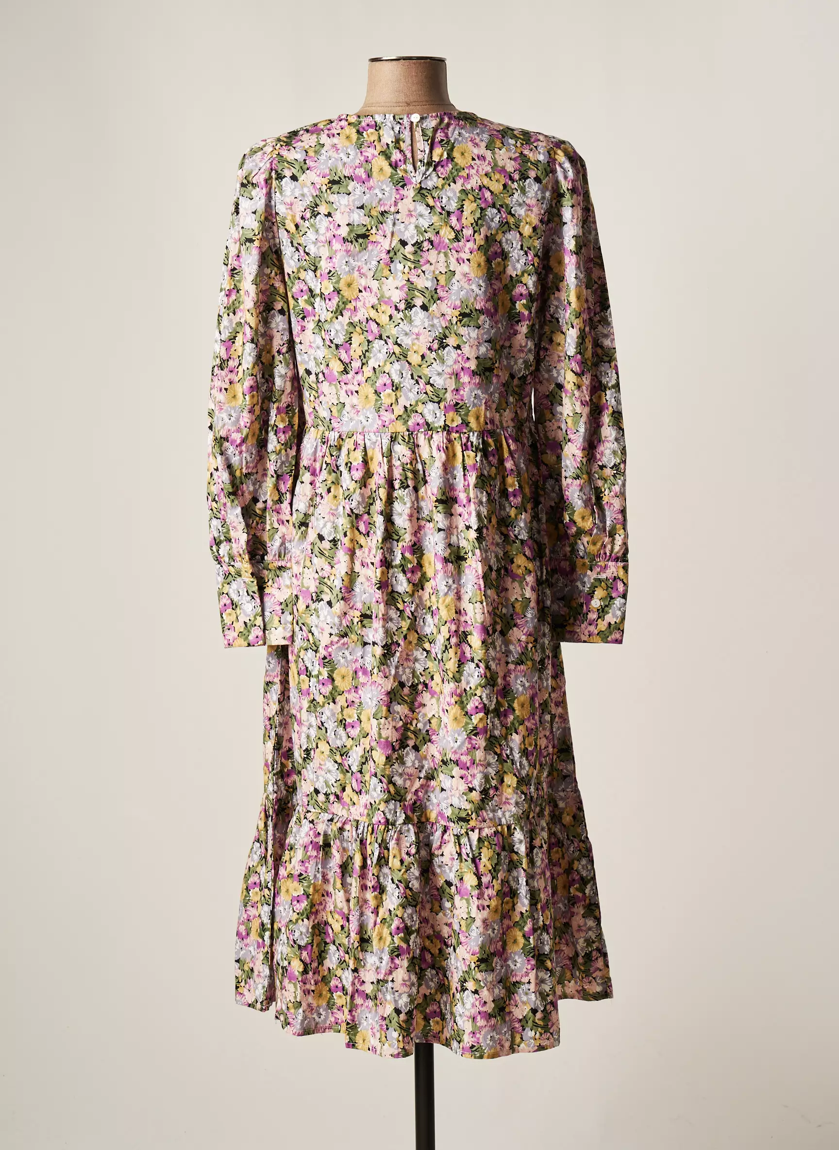 Only Robes Mi Longues Femme couleur violet