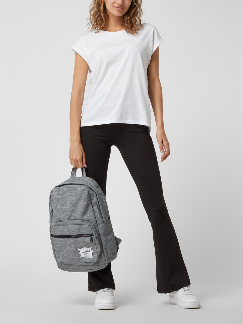 Rucksack mit Laptopfach Modell 'Pop Quiz' in mittelgrau meliert