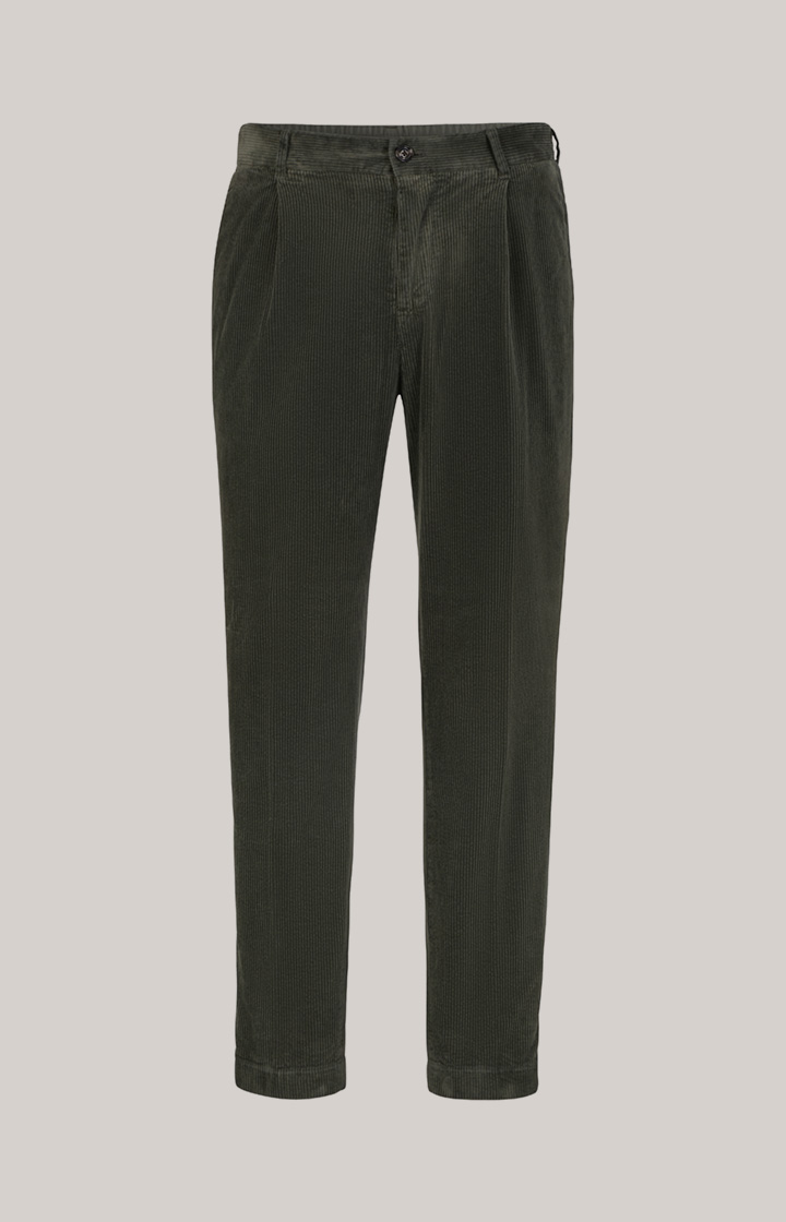 Cordhose Lester in Dunkelgrün