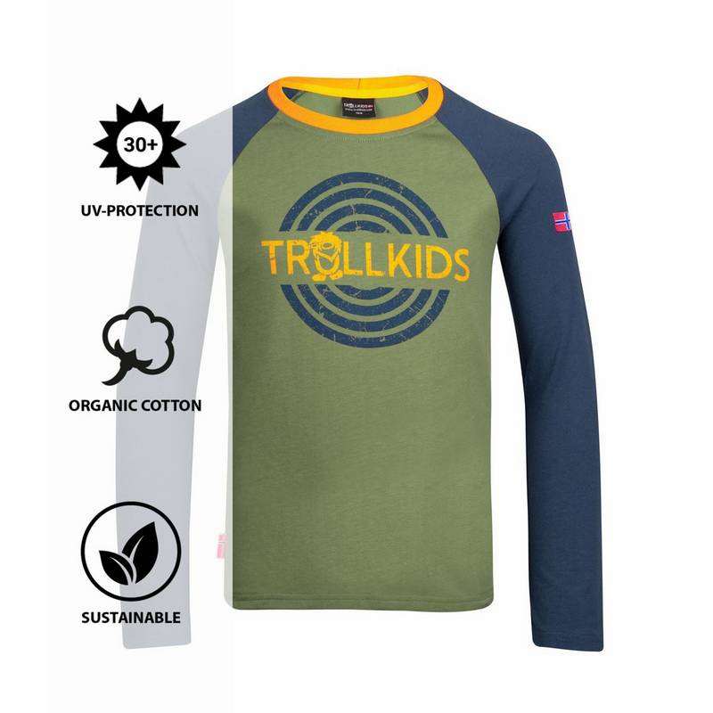 Trollkids Preikestolen Longshirt Kinder