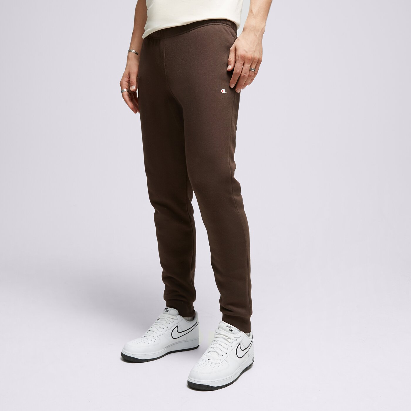 CHAMPION HOSE RIB CUFF PANTS Braun
