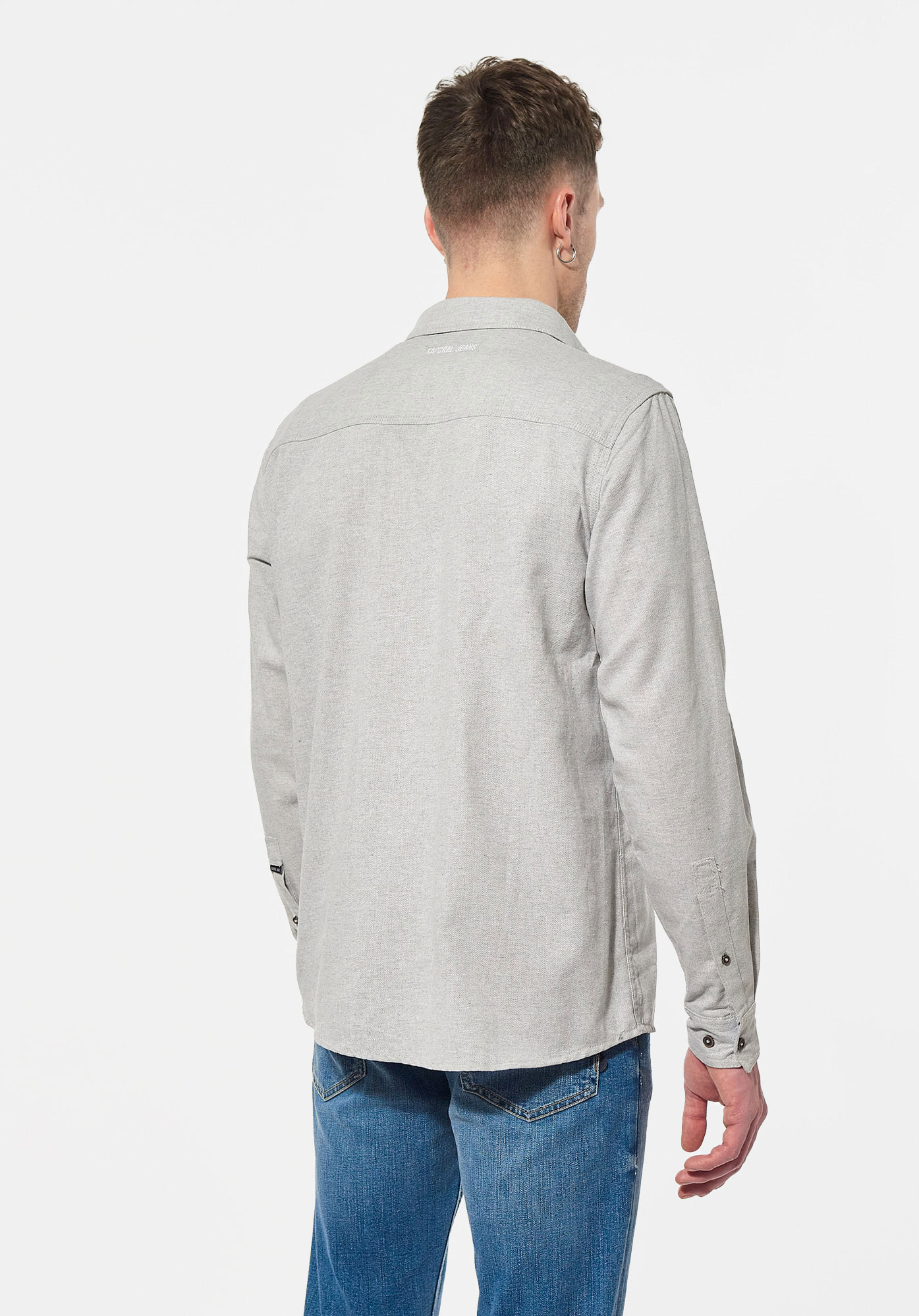 NEMO   Chemise grise Homme