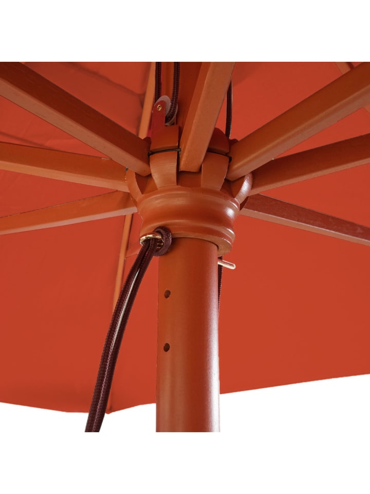 MCW Sonnenschirm Lissabon, Terracotta günstig kaufen onesize