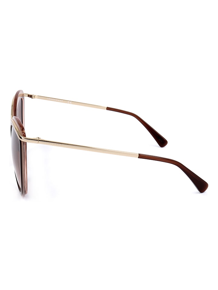 Longchamp Damen-Sonnenbrille in Braun/ Gold günstig kaufen 60