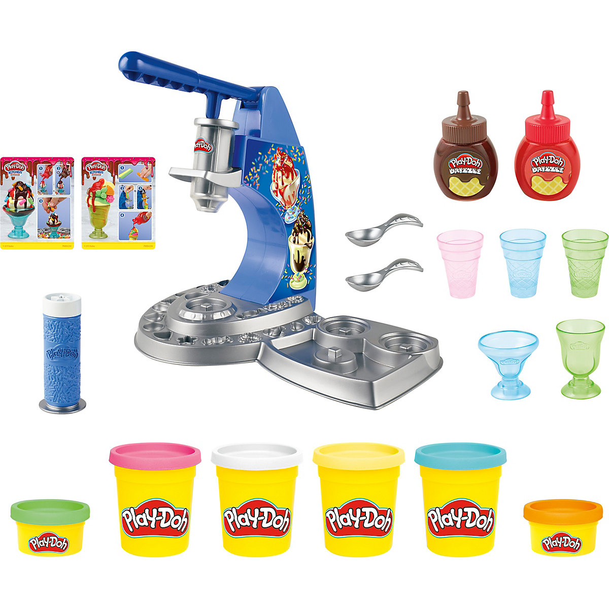 Play-Doh Drizzy Eismaschine mit Toppings