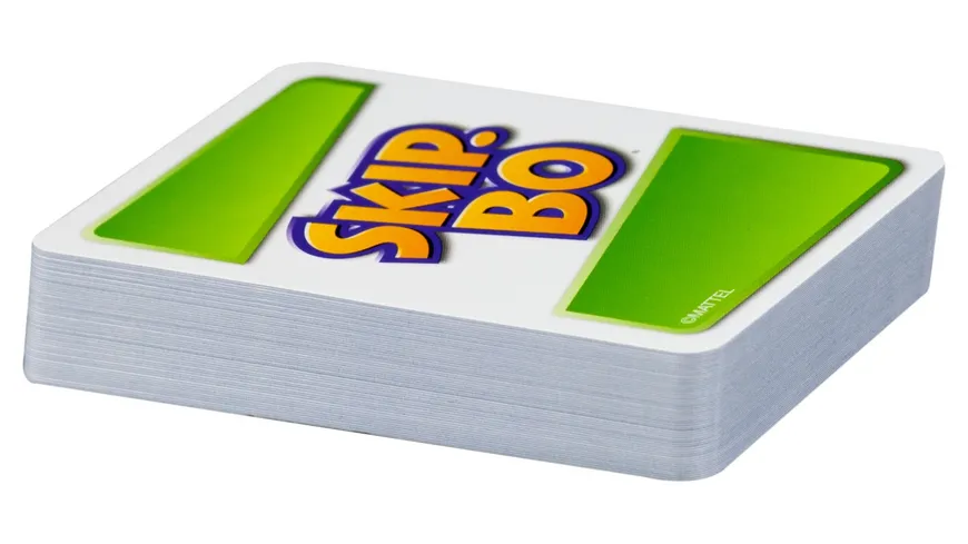 Mattel Games SKIP-BO, Kartenspiel, Gesellschaftsspiel, Familienspiel, Kinderspiel
