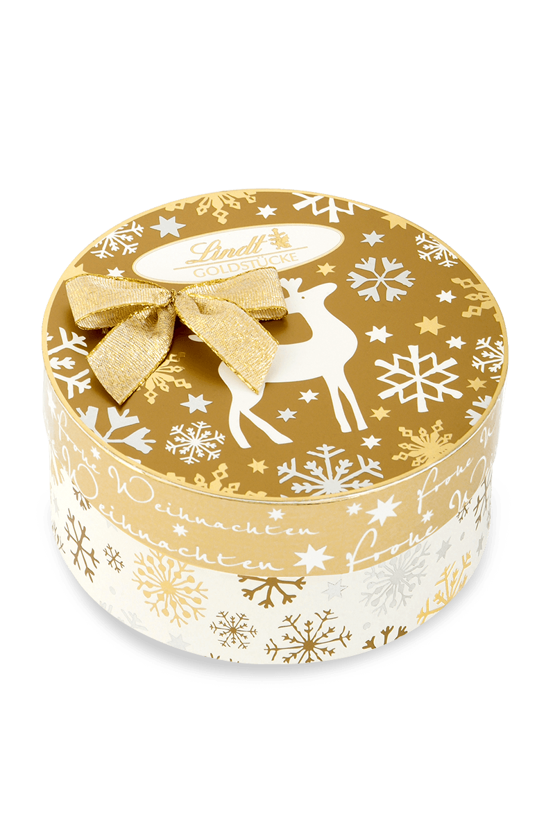 Goldstücke Rundschachtel, 140g