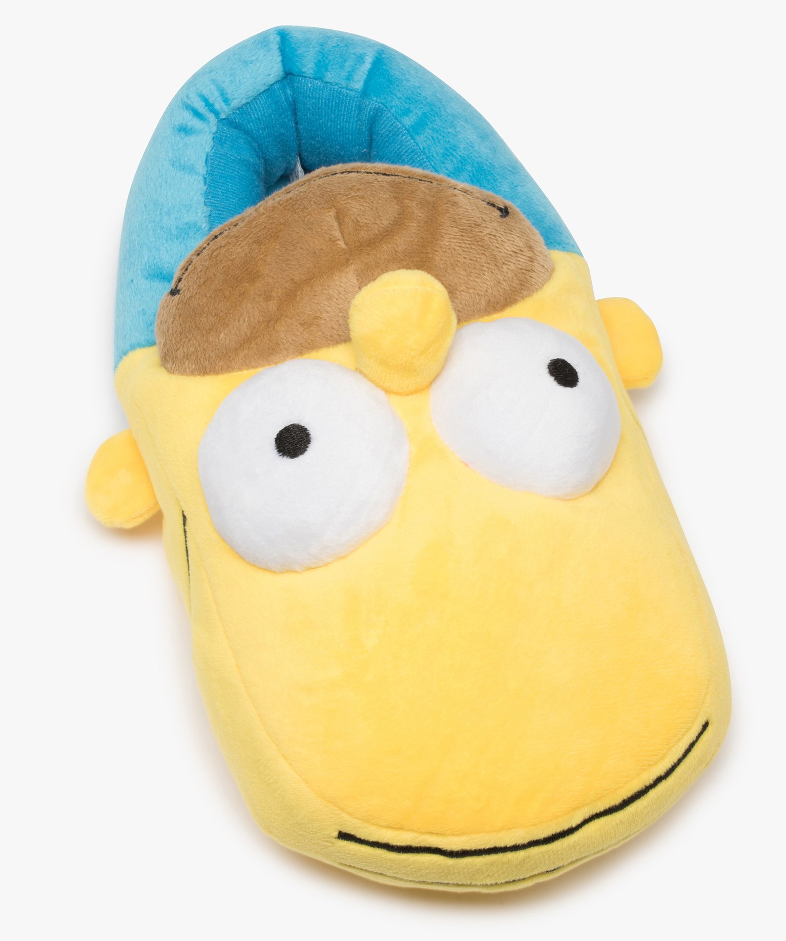 Chaussons homme fantaisie - Les Simpsons jaune | GEMO