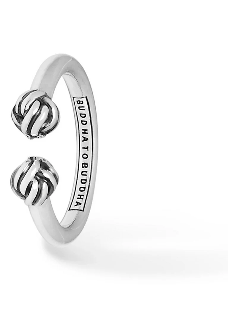 Buddha to Buddha  Refined Katja ring van zilver