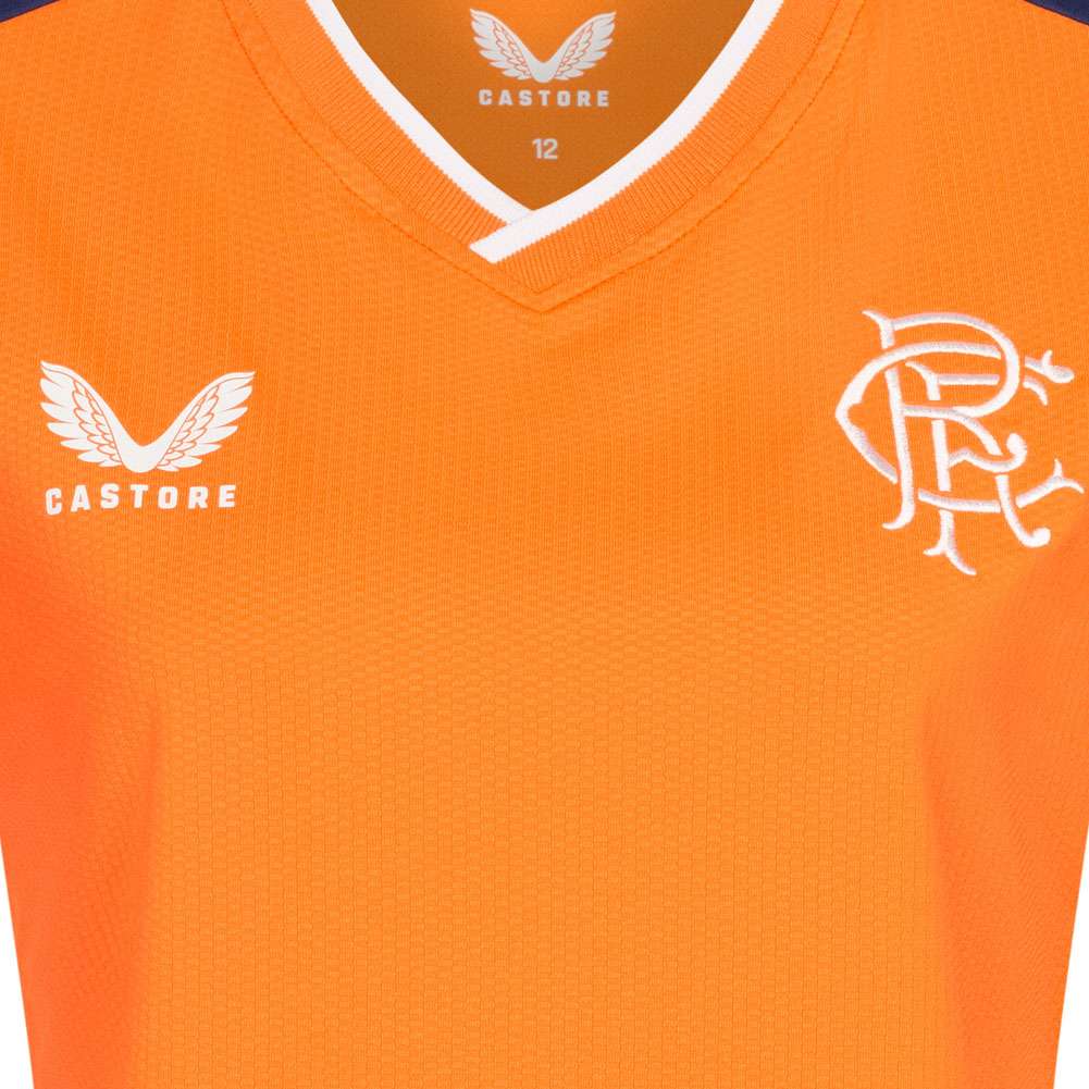Glasgow Rangers FC CASTORE Damen Ausweich PRO Trikot TF0542NS-ORANGE