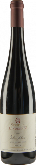2018 Dornfelder trocken - Eugen Spindler Weingut Lindenhof