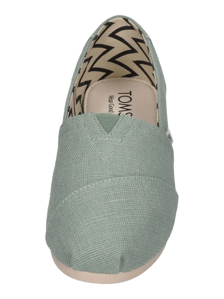 TOMS Espadrilles ALPARGATA in grün günstig kaufen