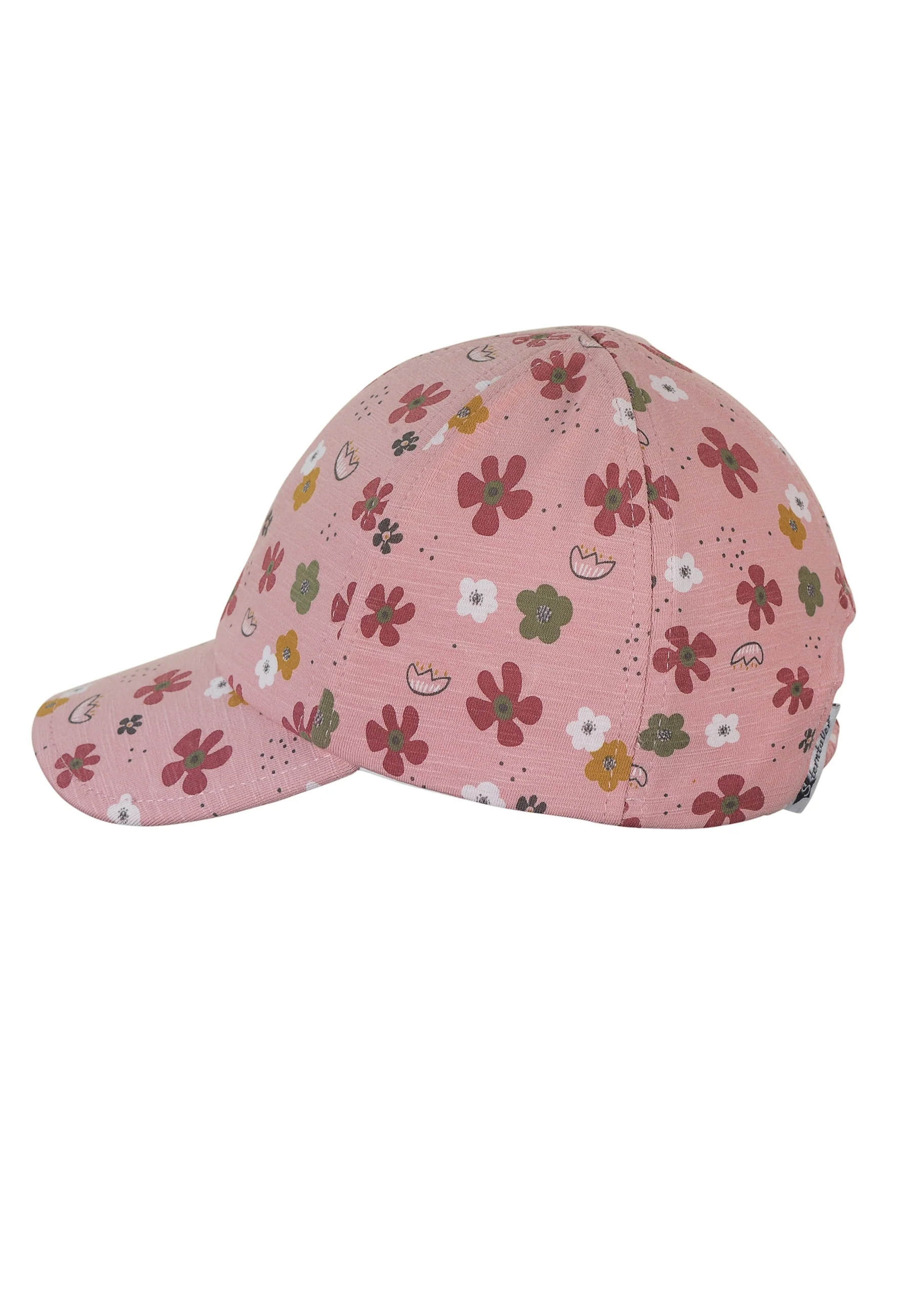 Kopfbedeckung Mädchen mit mehrfarbigem Blumen Print