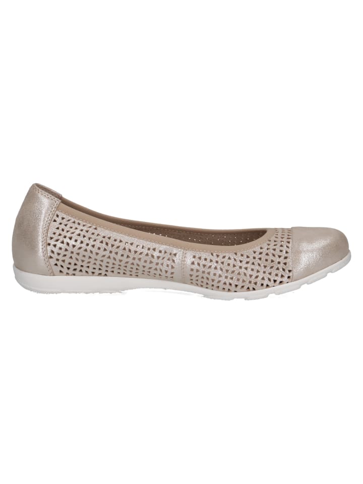 Caprice Ballerina Ballerina in taupe günstig kaufen