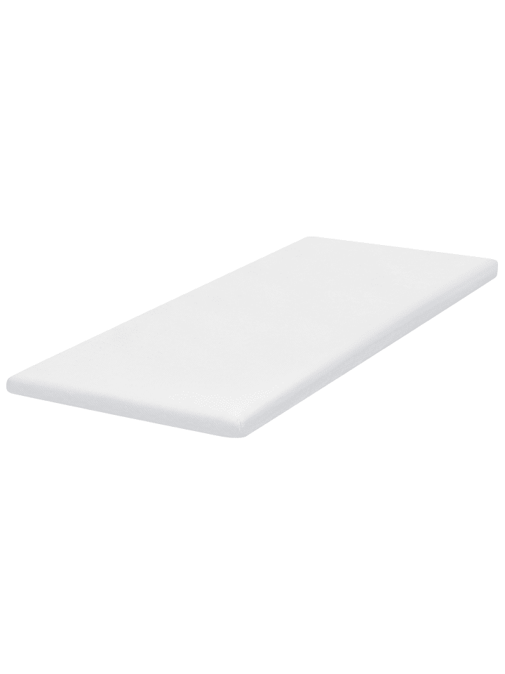 Beliani Topper CALM in Weiß - (W) 90 x (H) 6 x (L) 200 cm günstig kaufen onesize