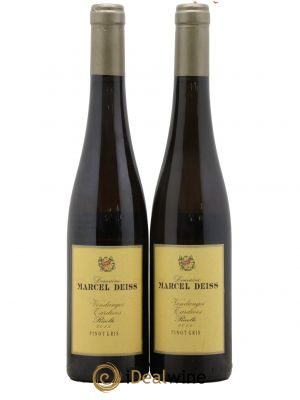 Pinot Gris Vendanges Tardives Marcel Deiss (Domaine) 50 Cl 2015 - Lot de 2 Bouteilles