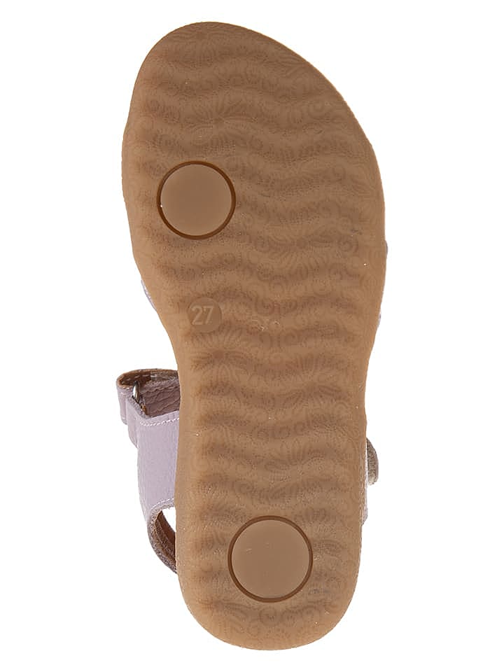 lamino Leder-Sandalen in Lila günstig kaufen 29