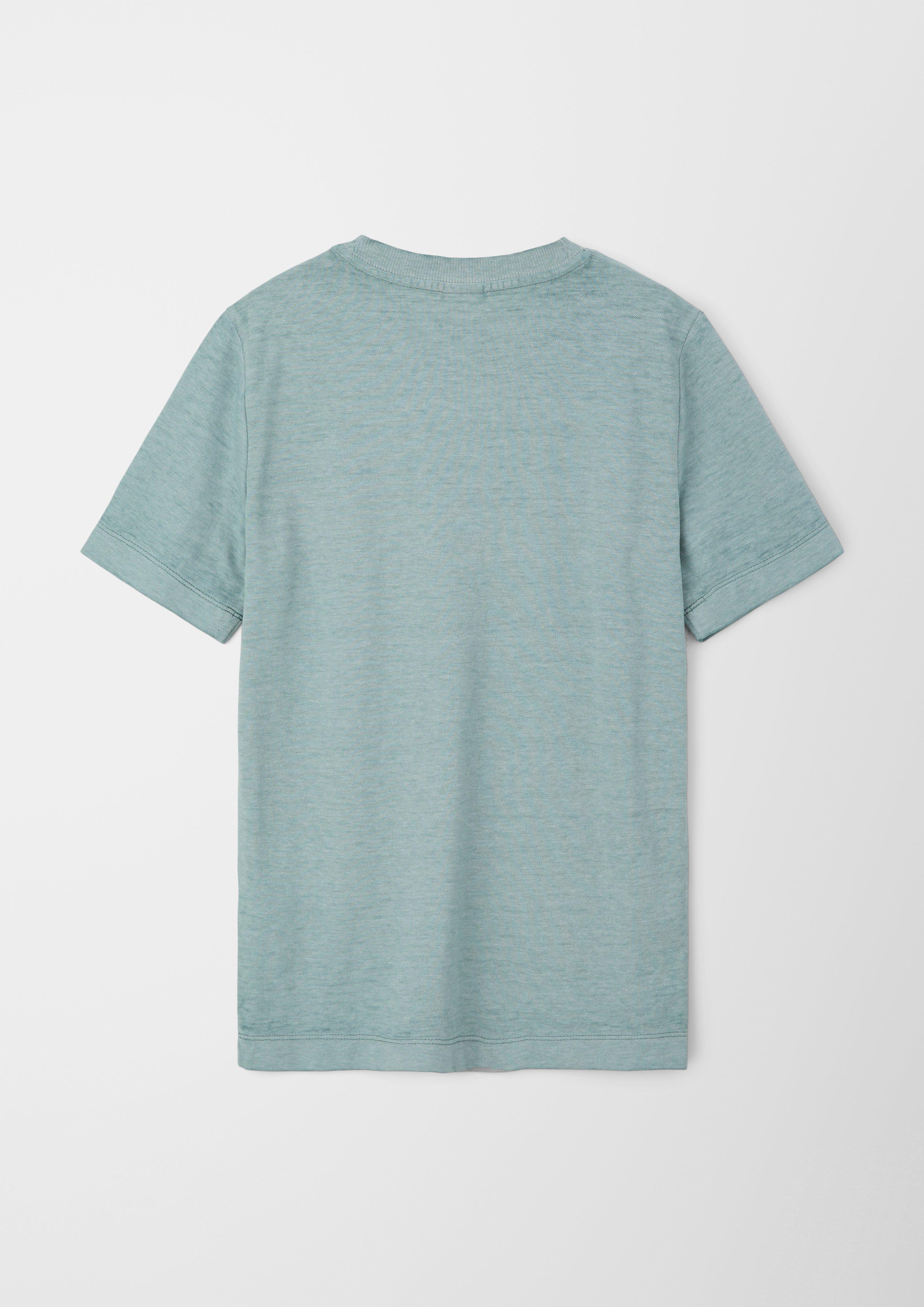 T-Shirt mit Ausbrennermuster  2130513-6714
