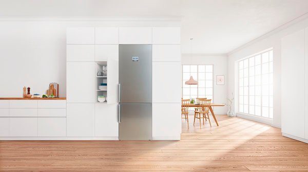 BOSCH Kühl-/Gefrierkombination KGN86AIDR, 186 cm hoch, 86 cm breit