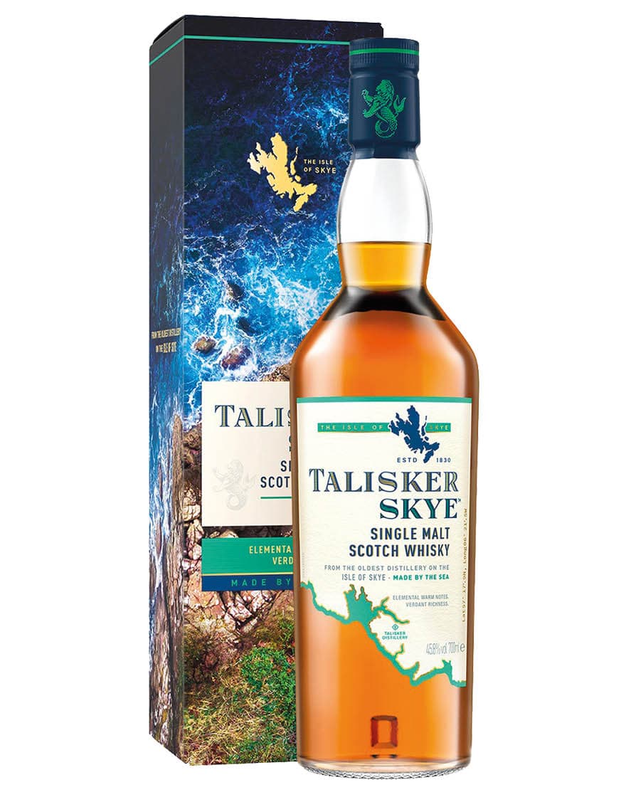 Single Malt Scotch Whisky Skye Talisker 0,7 ℓ, En Étui