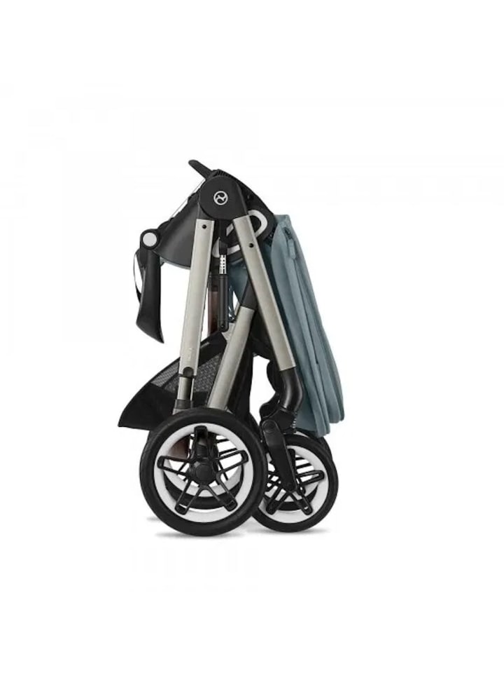 Cybex Cybex Talos S Lux - Farbe: Stormy Blue / Gestell: Taupe günstig kaufen onesize