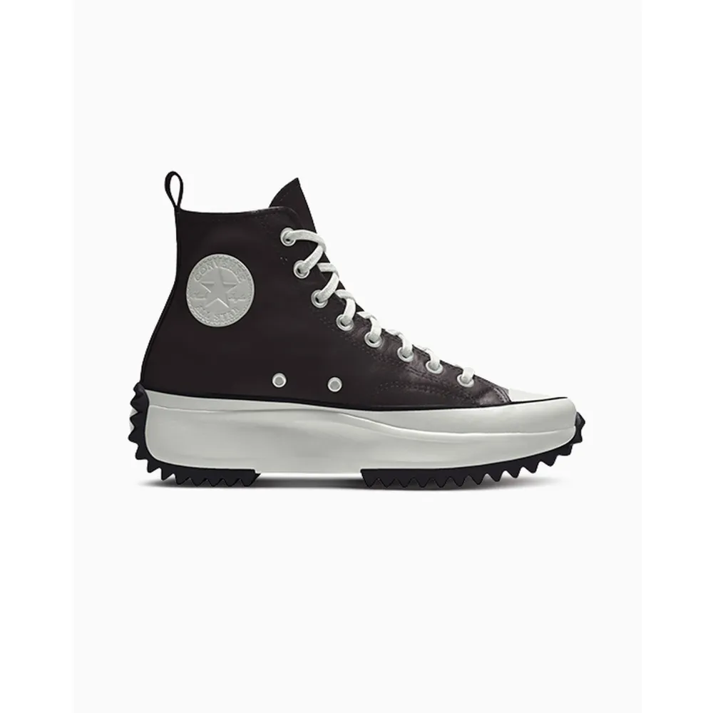 Converse Custom Run Star Hike Platform Leather By You A04222CSP24_BLACK_CO / schwarz