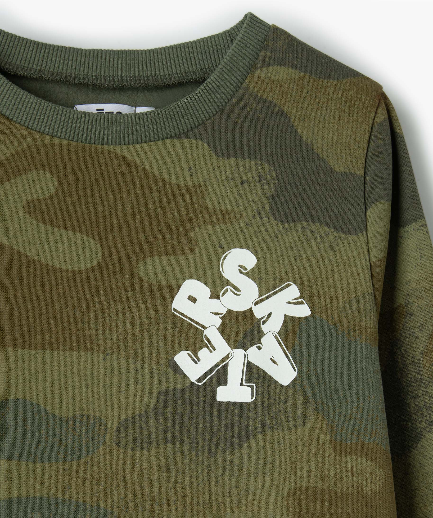 Sweat Garçon en molleton doux à motif imprime | GEMO
