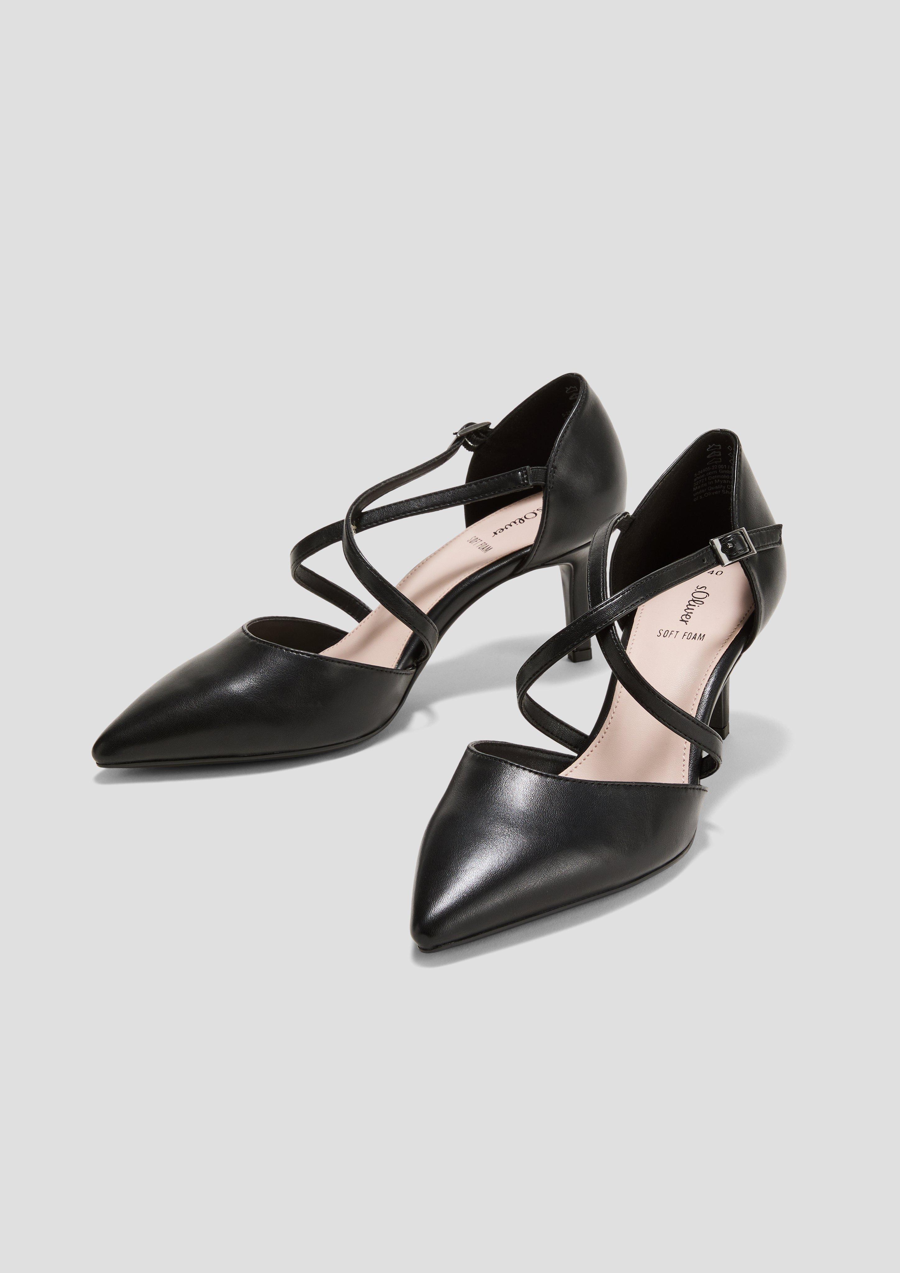 Pumps mit gekreuzten Riemchen  6008866-001