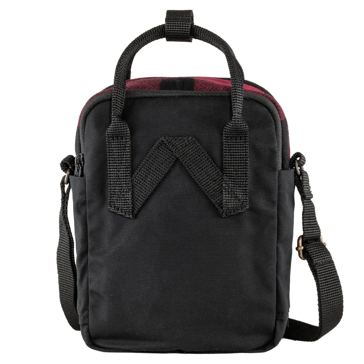 Fjällräven Kanken Re-Wool Sling Umhängetasche rot