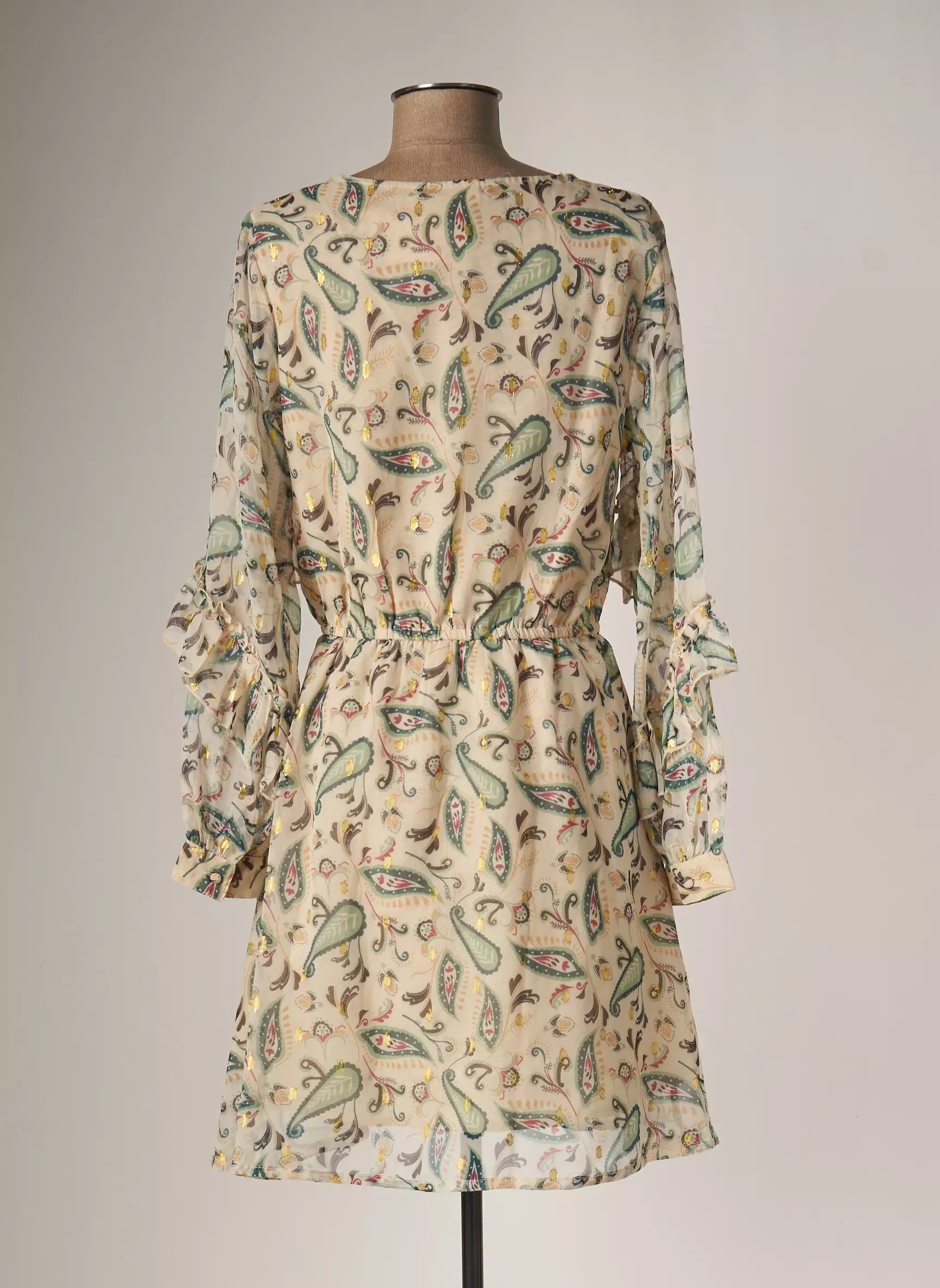 Les Tropeziennes Par M Belarbi Robes Mi Longues Femme couleur beige