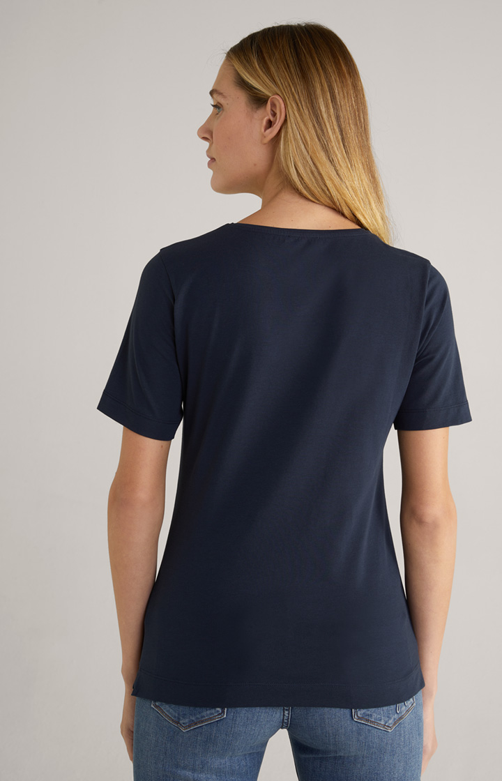 Basic T-Shirt Tess in Dunkelblau