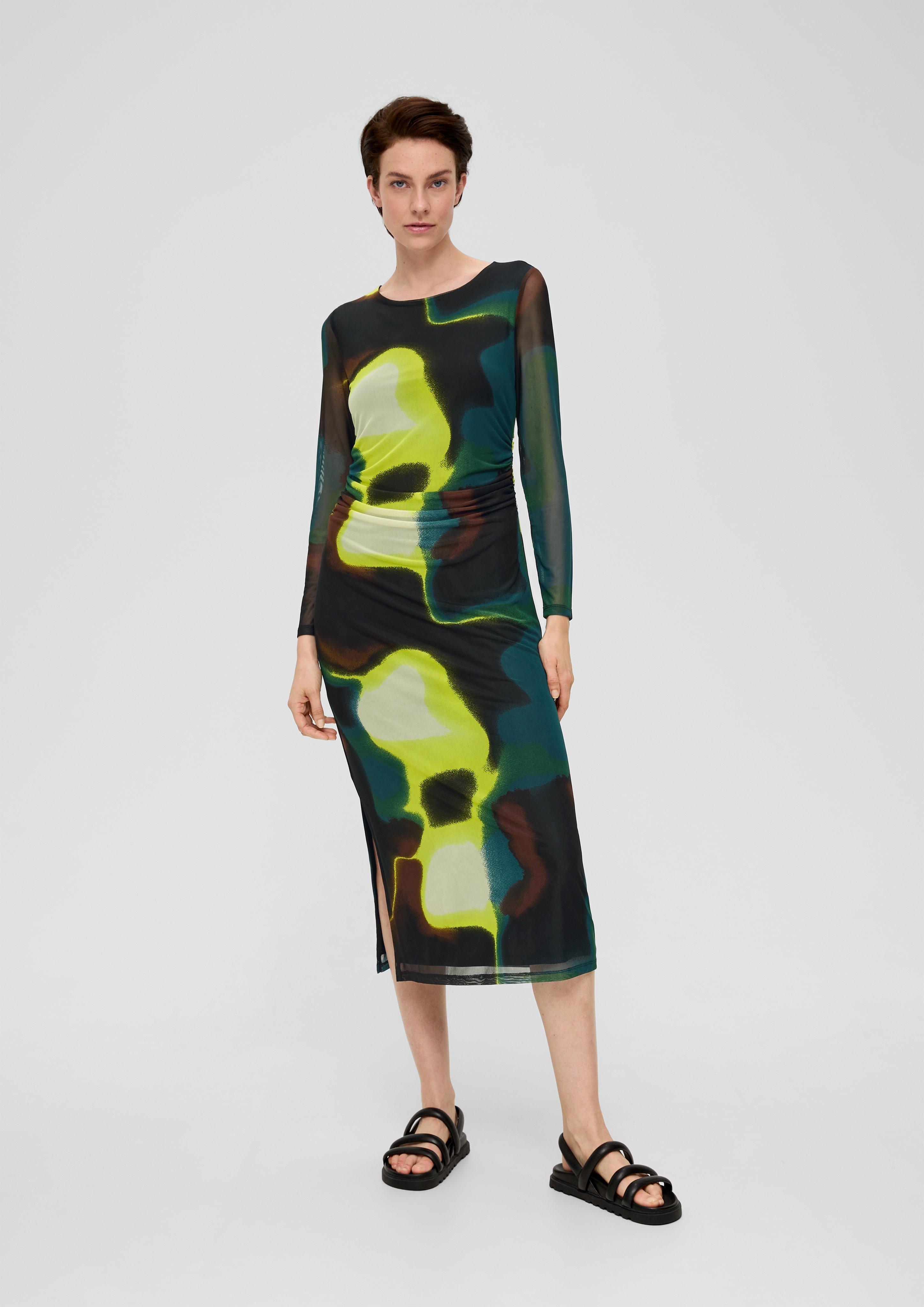 Maxikleid aus Mesh  2133653-99A3
