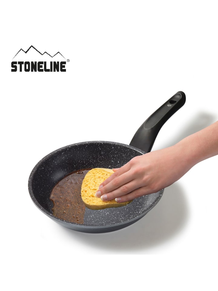 Stoneline Pfannen-Set 6-teilig mit Magnet Griff | ohne Deckel in Anthrazit günstig kaufen onesize