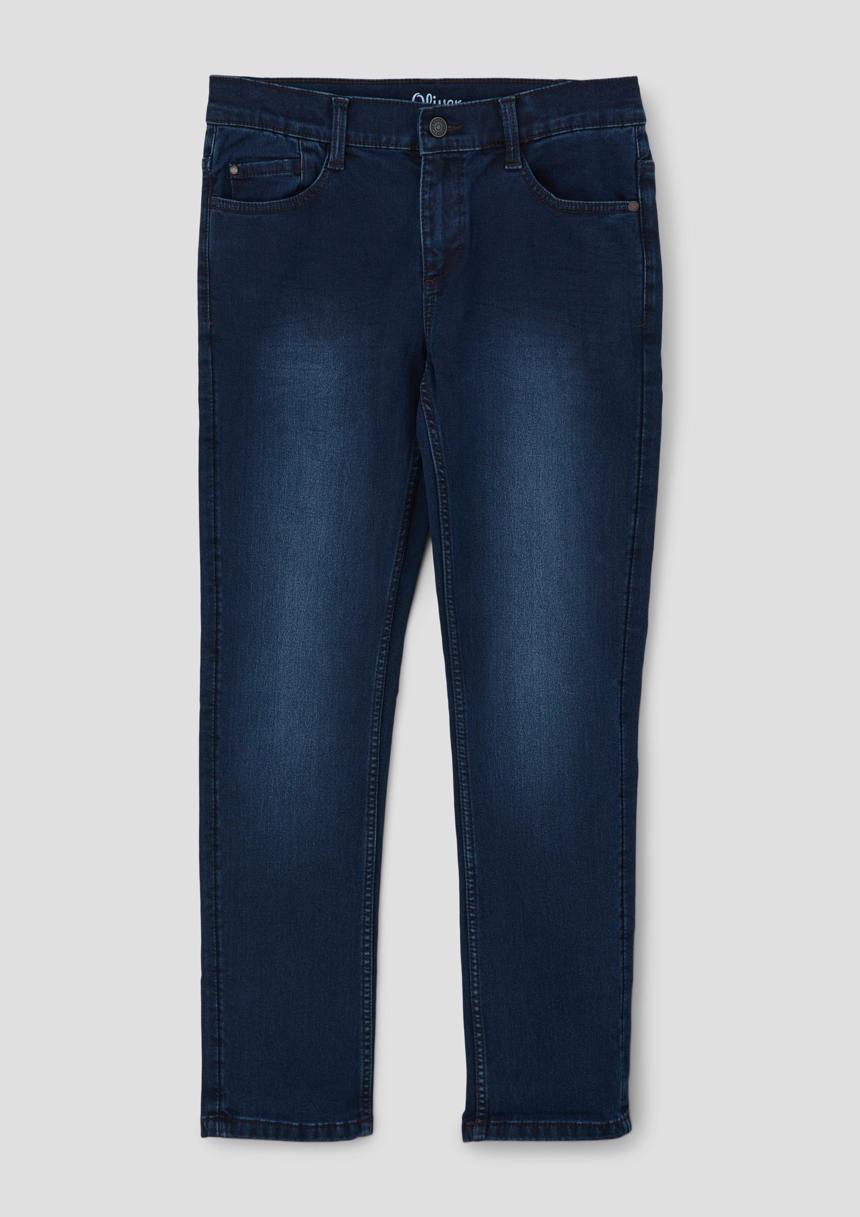 s.Oliver 5-Pocket-Jeans Jeans Seattle / Regular Fit / Mid Rise / Straight leg Waschung