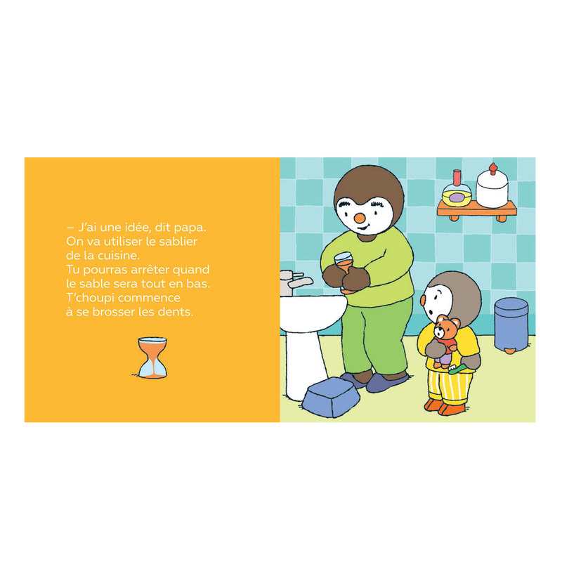Livre T'Choupi se brosse les dents - Nathan Jeunesse