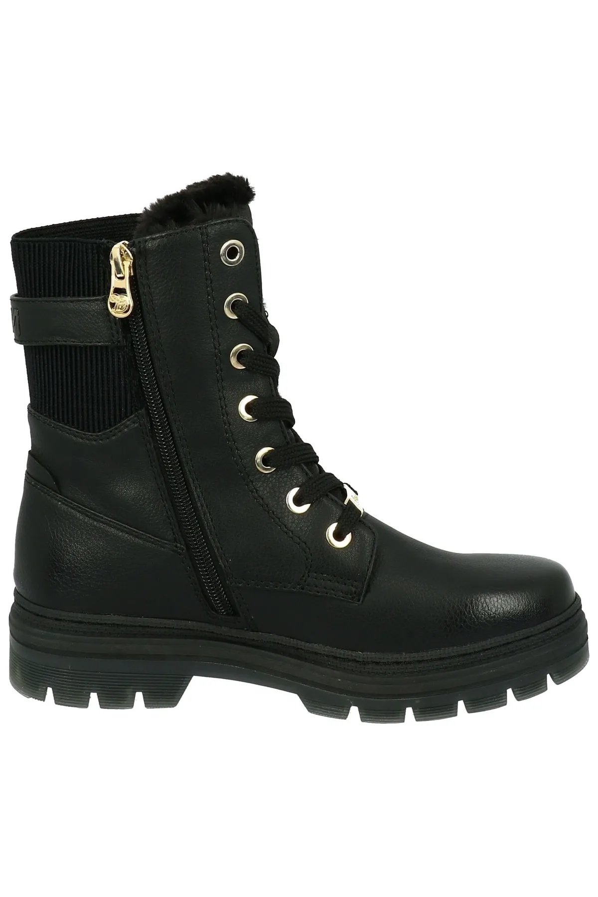 Tom Tailor  Stiefelette - Schwarz - Flacher Absatz