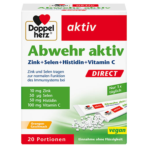 DOPPELHERZ Abwehr aktiv DIRECT Pellets  20 St  Pellets