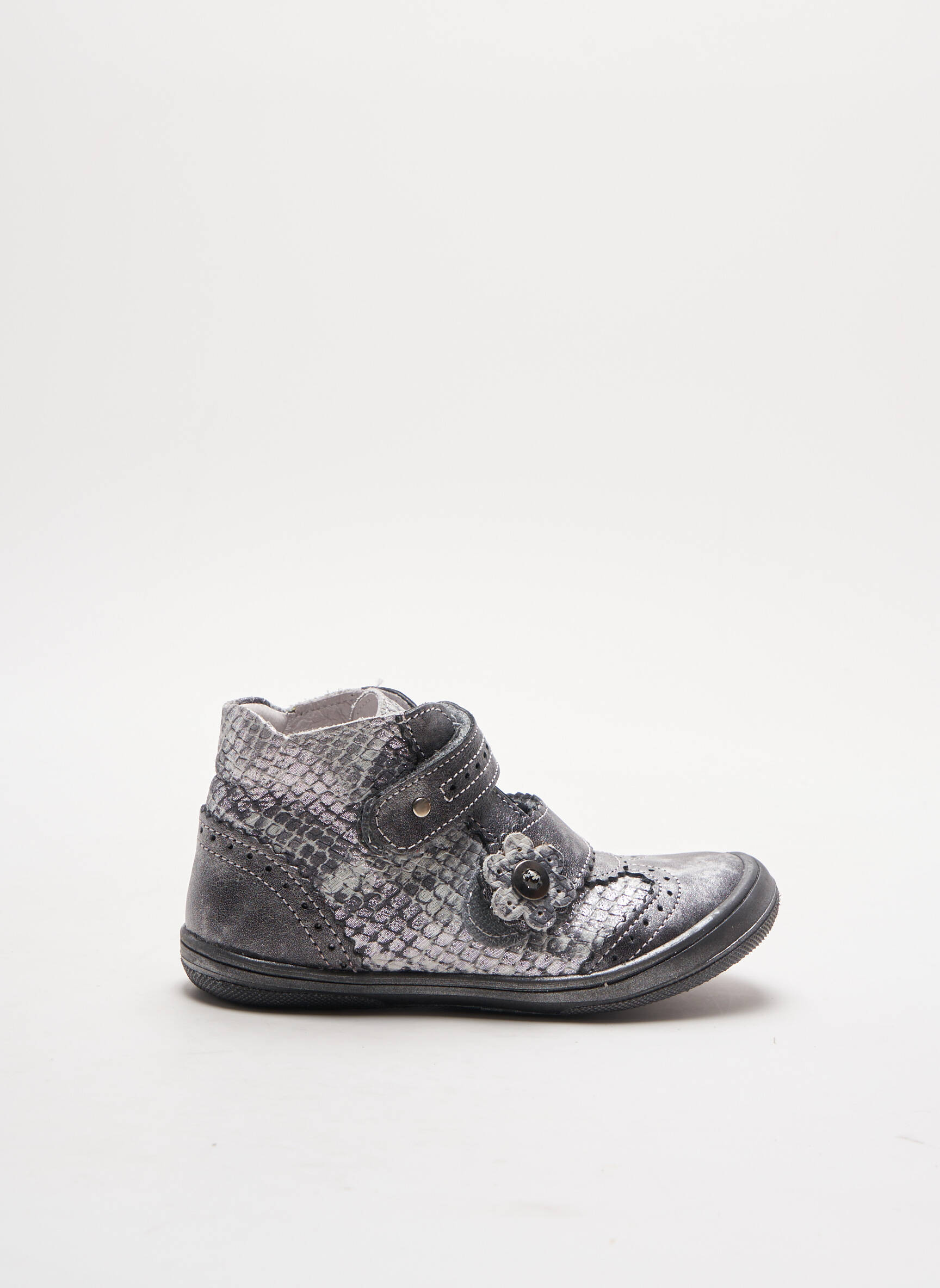 Bellamy Baskets Fille couleur gris