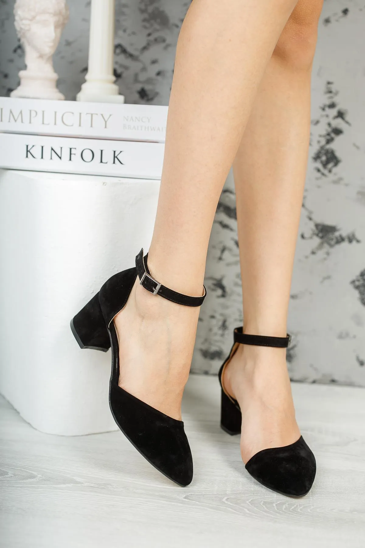MUGGO  W708 Garantiert klassische Damenschuhe im Alltagsstil, stilvoll und bequem mit Absatz