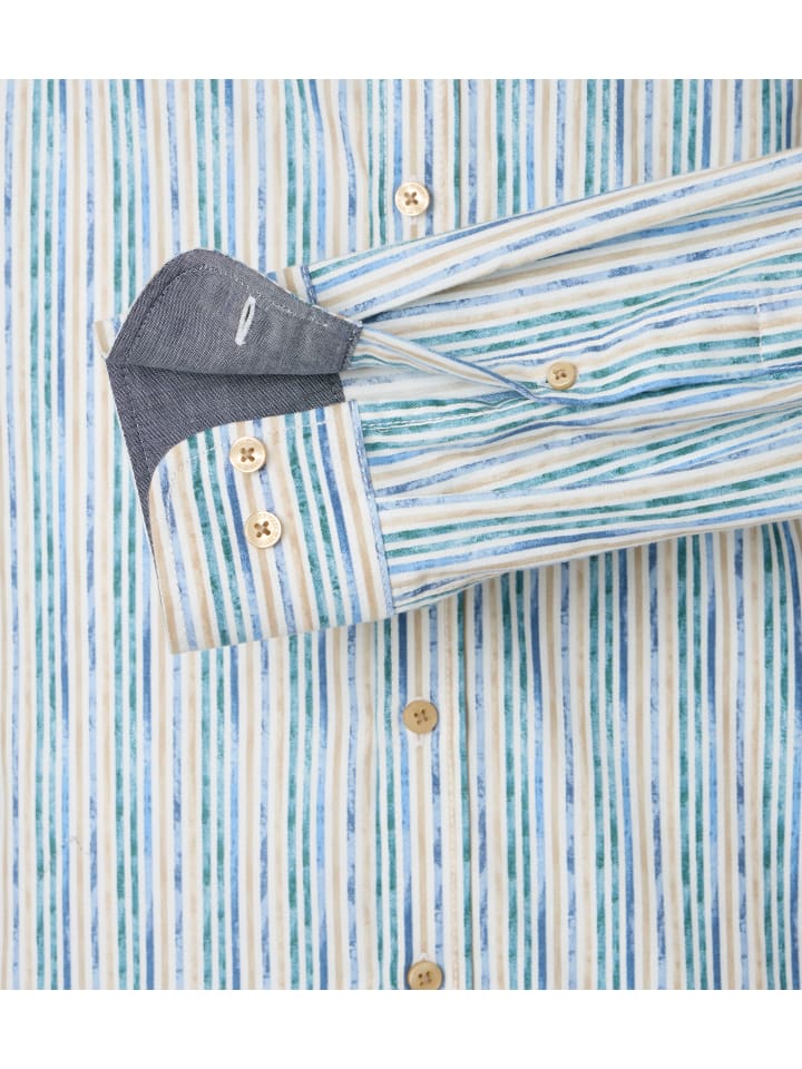 CASAMODA Freizeithemd in Helltürkis günstig kaufen