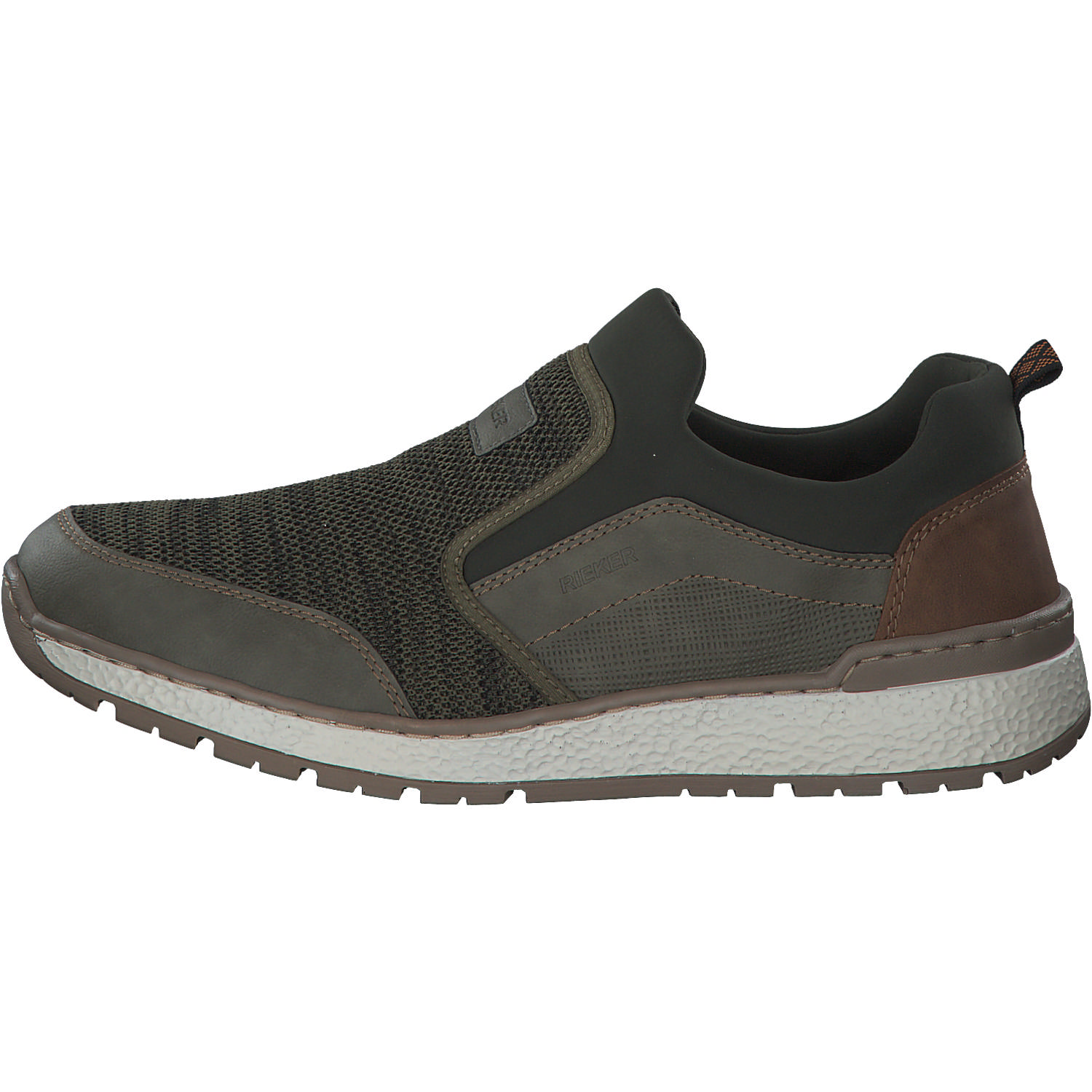 Rieker B9051, Slipper, Herren, Grün