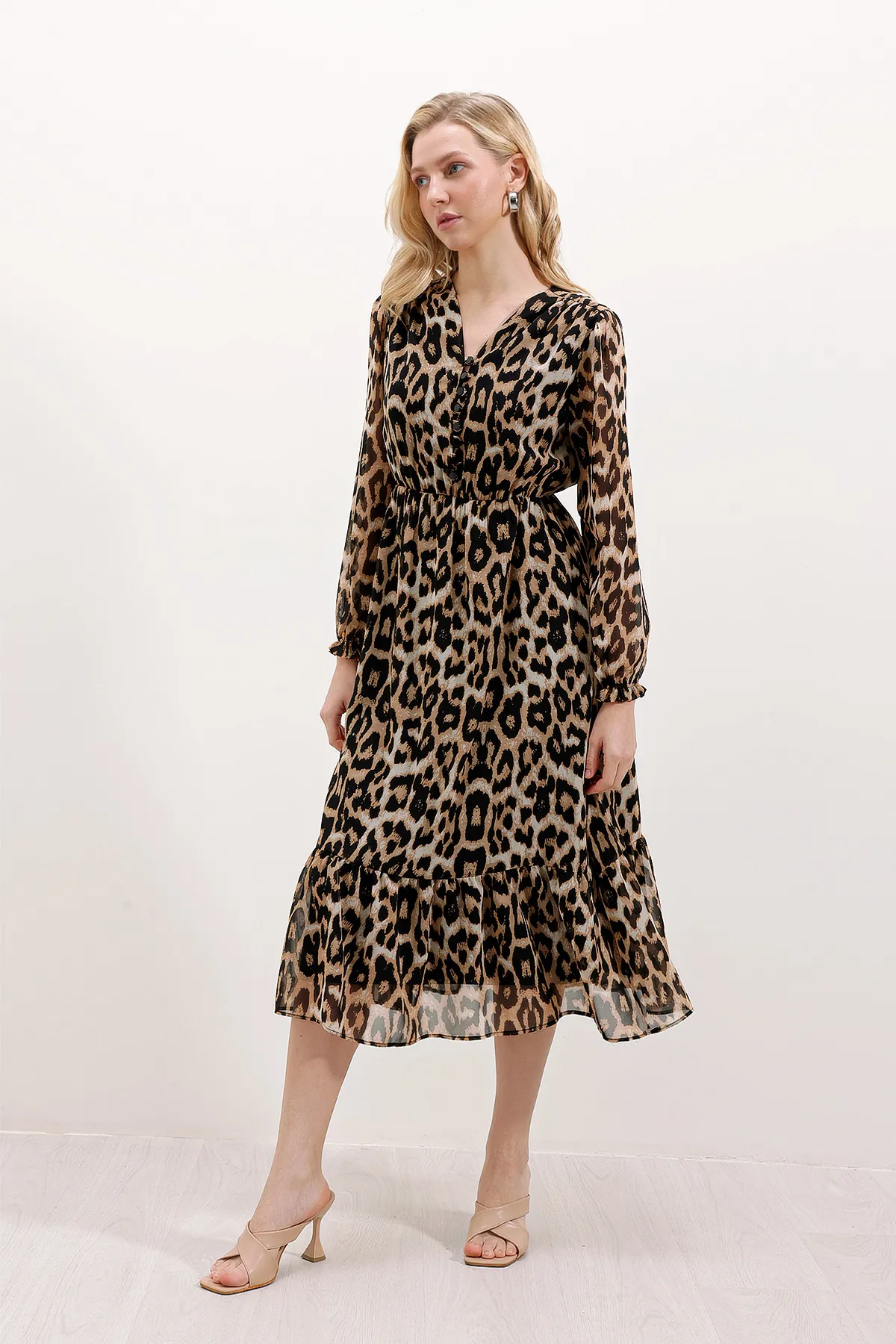 Bigdart  Kleid - Beige - Shift
