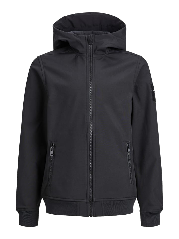 JACK & JONES Junior Softshelljacke in black günstig kaufen