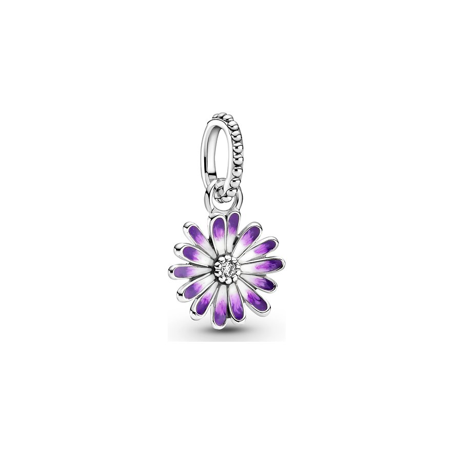 Pandora Charm Moments Lilafarbenes Gänseblümchen