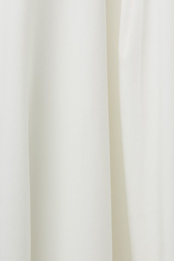 Midikleid mit Stickerei, LENZING™ ECOVERO™