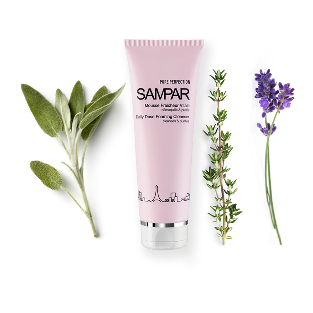Sampar Mousse Fraîcheur Vitale Nettoyant visage