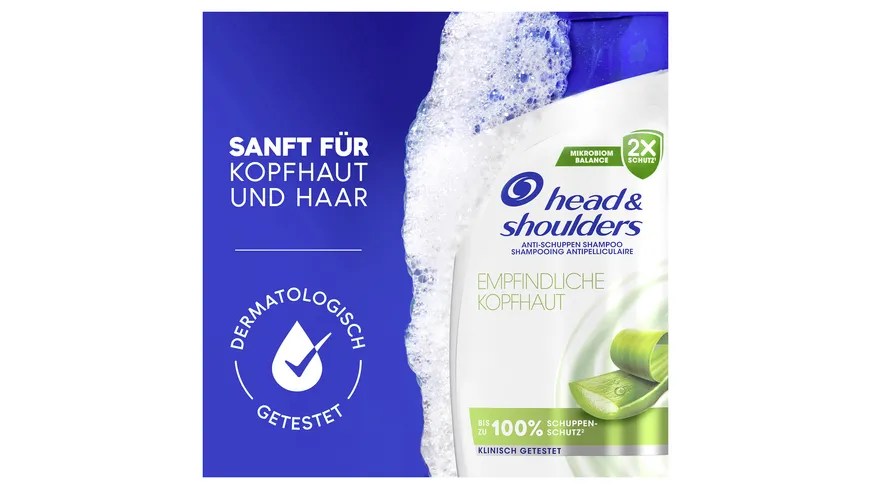 Head & Shoulders Anti Schuppen Shampoo empfindliche Kopfhaut 300ml 300 ml