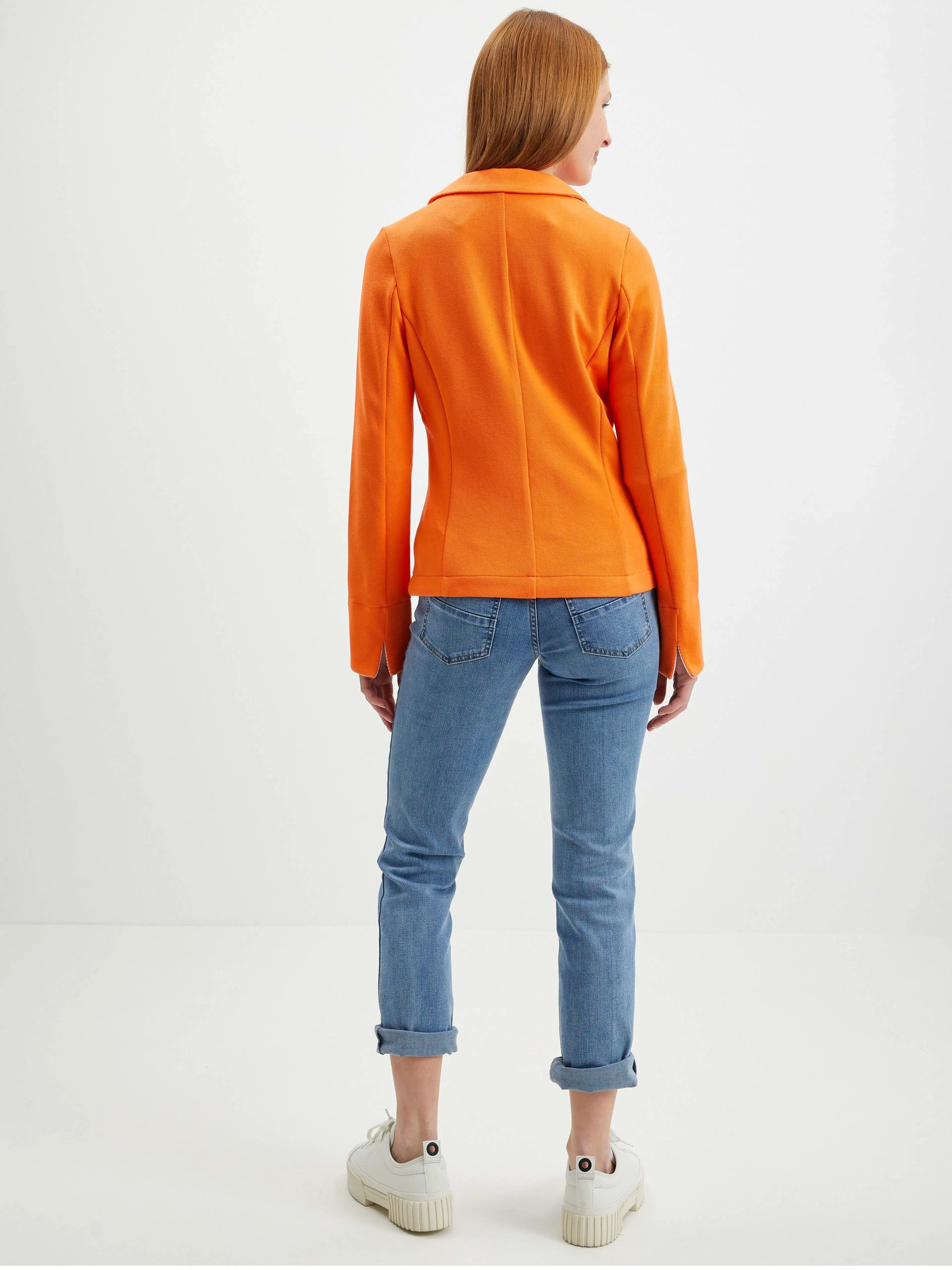 Orangefarbene Damenjacke ORSAY