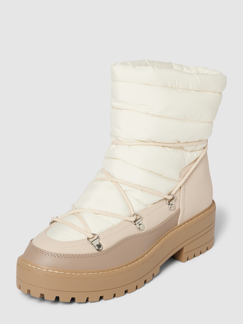 Boots in Stepp-Optik Modell 'ONLBRANDIE' in offwhite