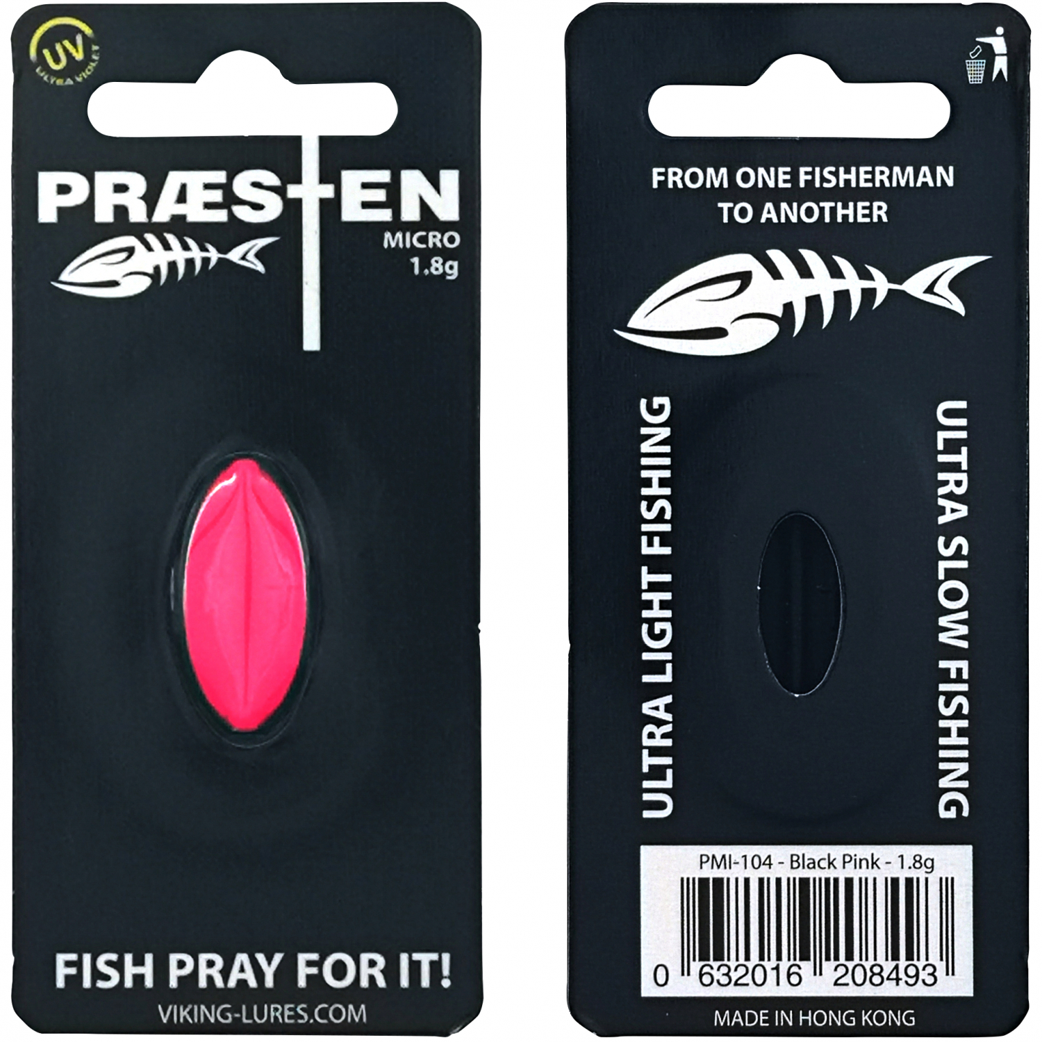 OGP Inlineköder Præsten Micro (Black Pink)